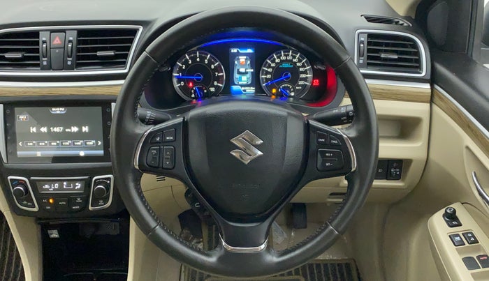 2023 Maruti Ciaz ALPHA 1.5 SHVS PETROL, Petrol, Manual, 9,329 km, Steering Wheel Close Up