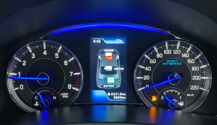 2023 Maruti Ciaz ALPHA 1.5 SHVS PETROL, Petrol, Manual, 9,329 km, Odometer Image