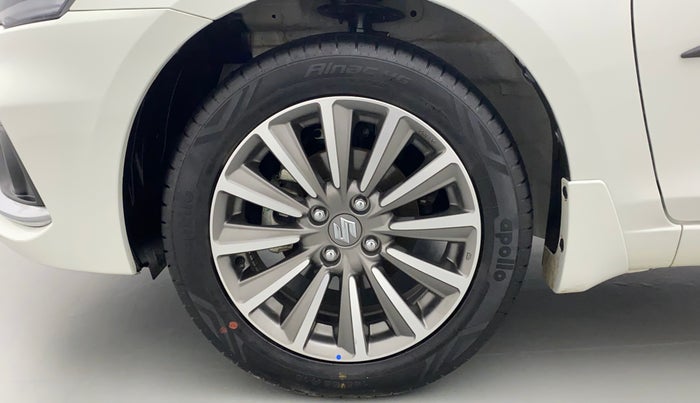 2023 Maruti Ciaz ALPHA 1.5 SHVS PETROL, Petrol, Manual, 9,329 km, Left Front Wheel