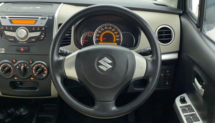 2016 Maruti Wagon R 1.0 VXI, Petrol, Manual, 40,135 km, Steering Wheel Close Up