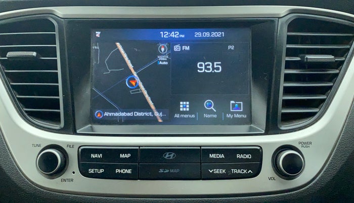 2018 Hyundai Verna 1.6 CRDI SX + AT, Diesel, Automatic, 57,812 km, Infotainment System