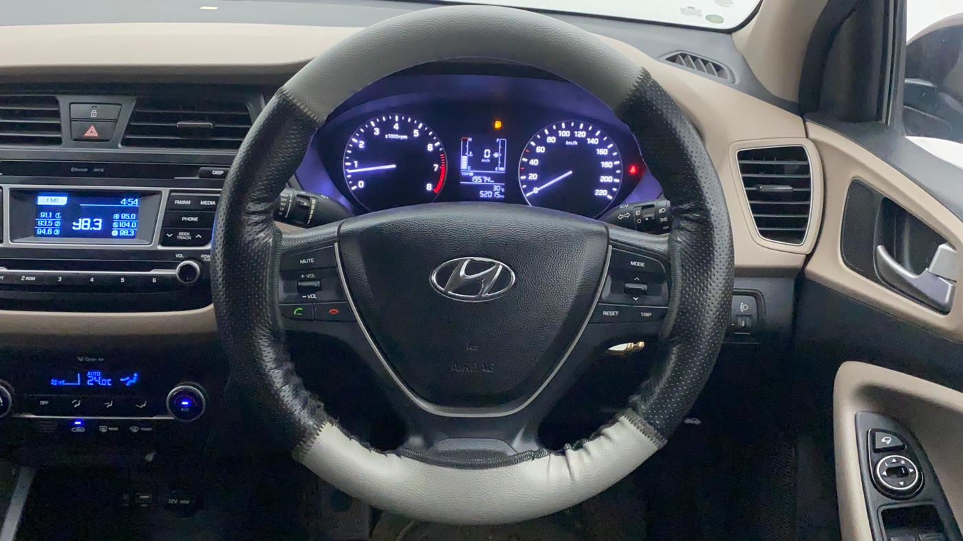 2016 Hyundai Elite i20 SPORTZ 1.2, Petrol, Manual, 52,015 km, Steering Wheel Close Up