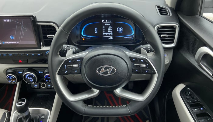 2023 Hyundai VENUE SX (O) 1.0 TURBO DCT, Petrol, Automatic, 11,611 km, Steering Wheel Close Up