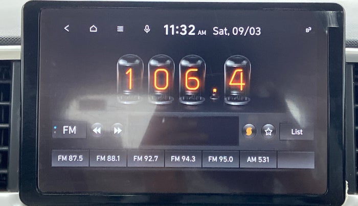 2023 Hyundai VENUE SX (O) 1.0 TURBO DCT, Petrol, Automatic, 11,611 km, Touchscreen Infotainment System