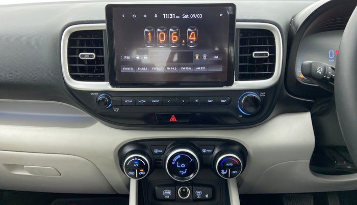 2023 Hyundai VENUE SX (O) 1.0 TURBO DCT, Petrol, Automatic, 11,611 km, Air Conditioner