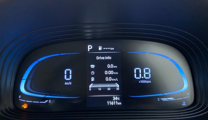 2023 Hyundai VENUE SX (O) 1.0 TURBO DCT, Petrol, Automatic, 11,611 km, Odometer Image