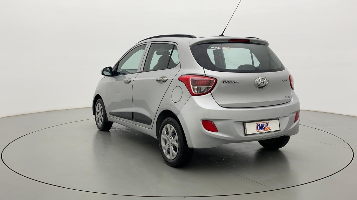 2016 Hyundai Grand i10 SPORTZ 1.2 KAPPA VTVT, Petrol, Manual, 41,046 km, Left Back Diagonal
