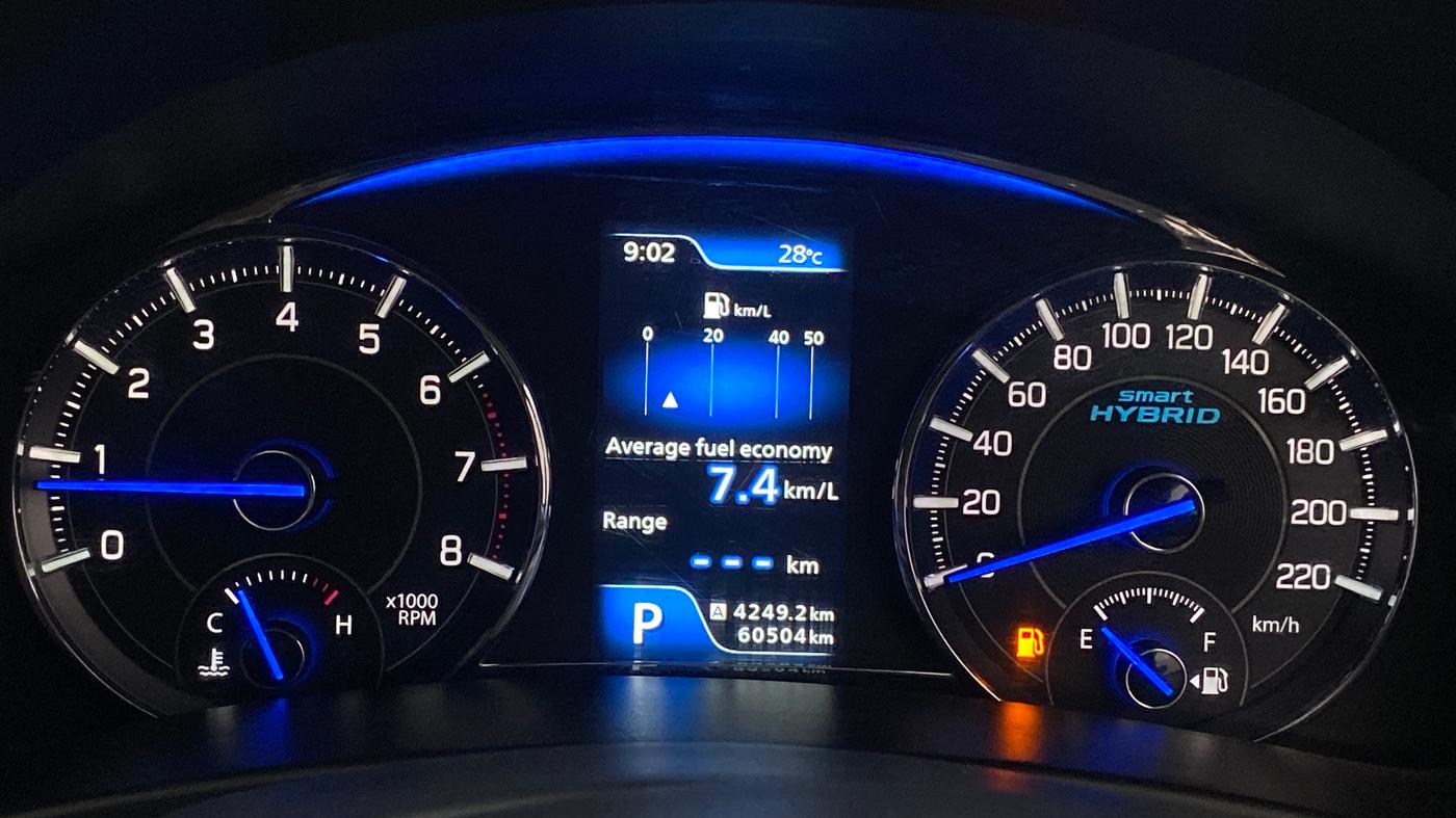 2019 Maruti Ciaz ALPHA  AT 1.5 SHVS PETROL, Petrol, Automatic, 60,463 km, Odometer Image
