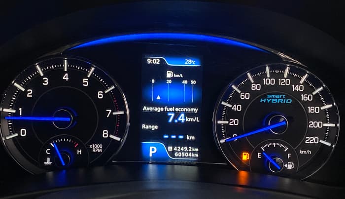 2019 Maruti Ciaz ALPHA  AT 1.5 SHVS PETROL, Petrol, Automatic, 60,463 km, Odometer Image