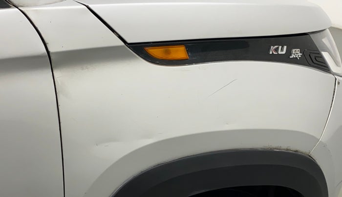 2018 Mahindra KUV 100 NXT K2 P 6 STR, CNG, Manual, 79,461 km, Right fender - Slightly dented