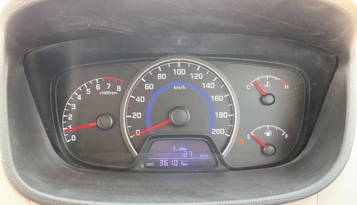 2016 Hyundai Grand i10 MAGNA 1.2 KAPPA VTVT, Petrol, Manual, 36,056 km, Odometer Image