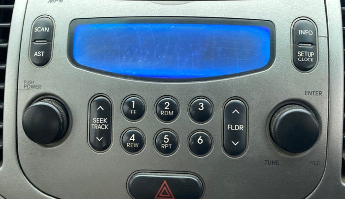 2012 Hyundai i10 SPORTZ 1.2 AT, Petrol, Automatic, 71,602 km, Infotainment system - Display is damaged
