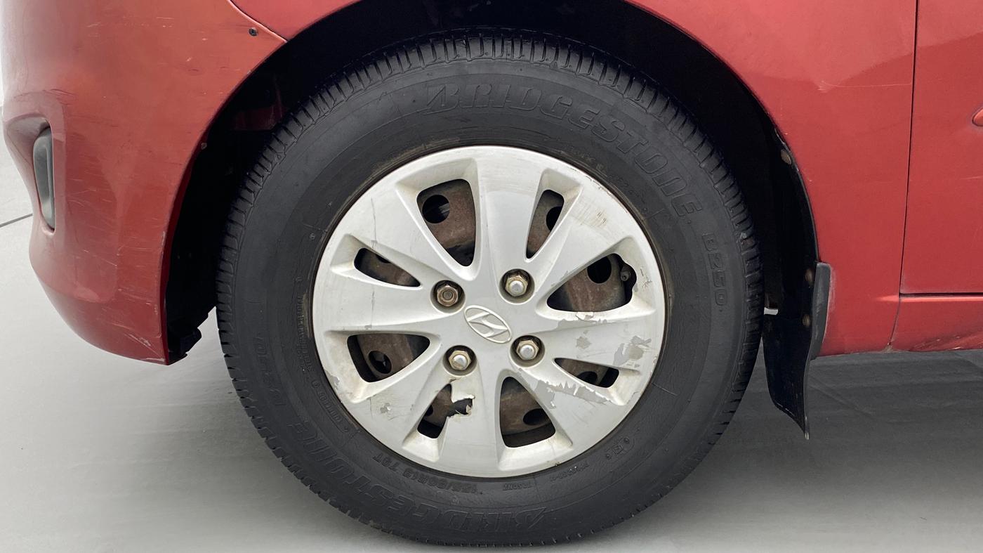 2012 Hyundai i10 SPORTZ 1.2 AT, Petrol, Automatic, 71,602 km, Left Front Wheel