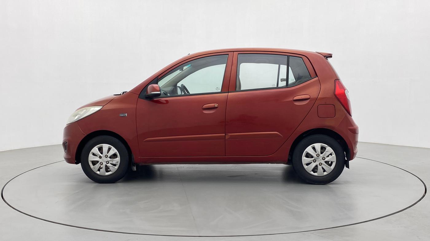 2012 Hyundai i10 SPORTZ 1.2 AT, Petrol, Automatic, 71,602 km, Left Side