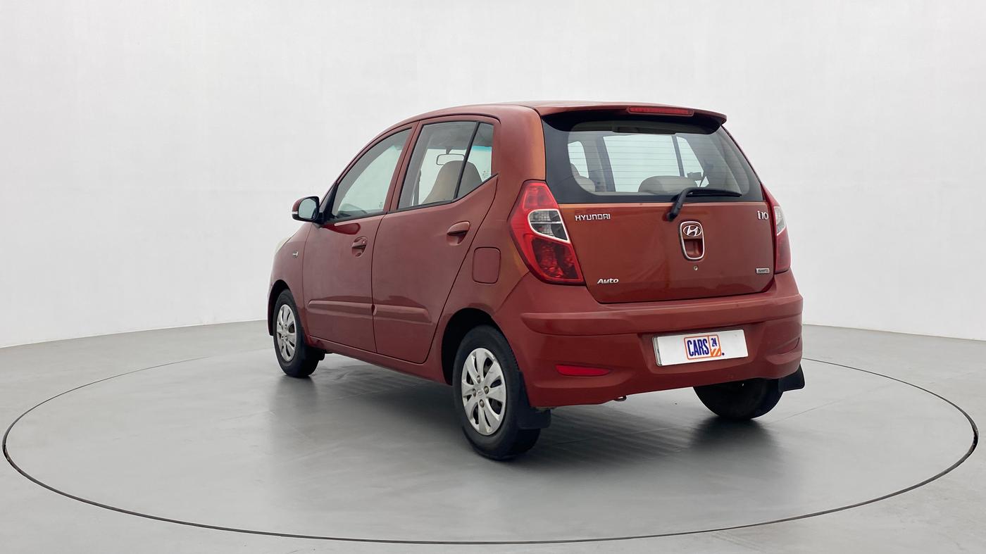 2012 Hyundai i10 SPORTZ 1.2 AT, Petrol, Automatic, 71,602 km, Left Back Diagonal