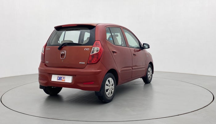 2012 Hyundai i10 SPORTZ 1.2 AT, Petrol, Automatic, 71,602 km, Right Back Diagonal