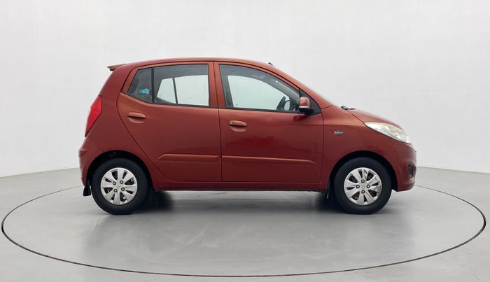 2012 Hyundai i10 SPORTZ 1.2 AT, Petrol, Automatic, 71,602 km, Right Side View