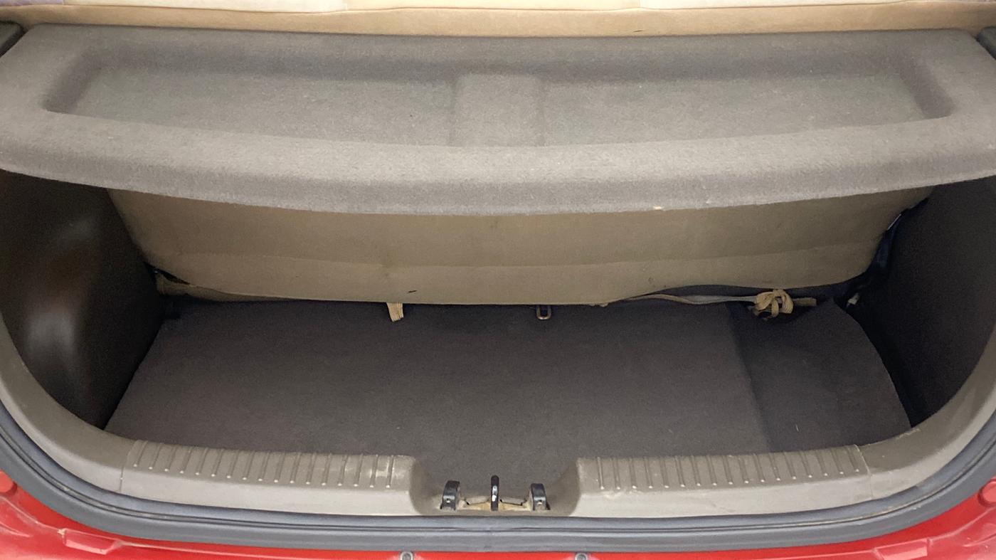2012 Hyundai i10 SPORTZ 1.2 AT, Petrol, Automatic, 71,602 km, Boot Inside