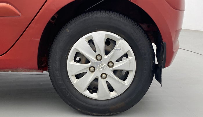 2012 Hyundai i10 SPORTZ 1.2 AT, Petrol, Automatic, 71,602 km, Left Rear Wheel