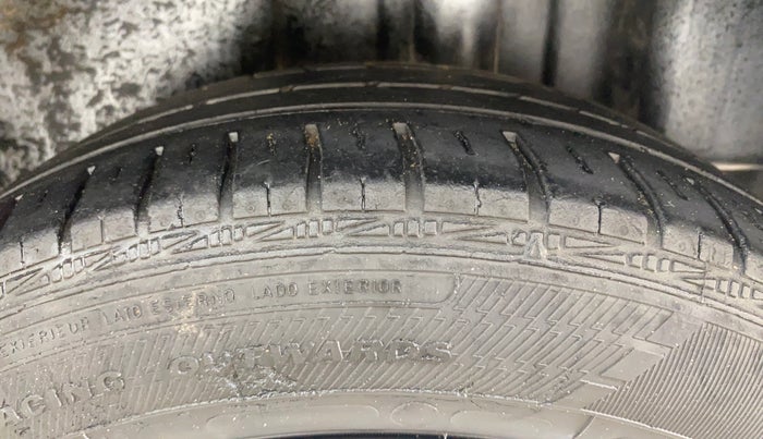 2019 Skoda Rapid 1.6 MPI ACTIVE, Petrol, Manual, 32,132 km, Left Rear Tyre Tread