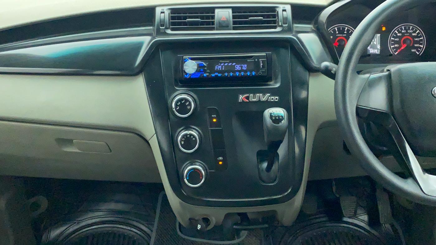 2016 Mahindra Kuv100 K2+ D 6 STR, Diesel, Manual, 68,391 km, Air Conditioner