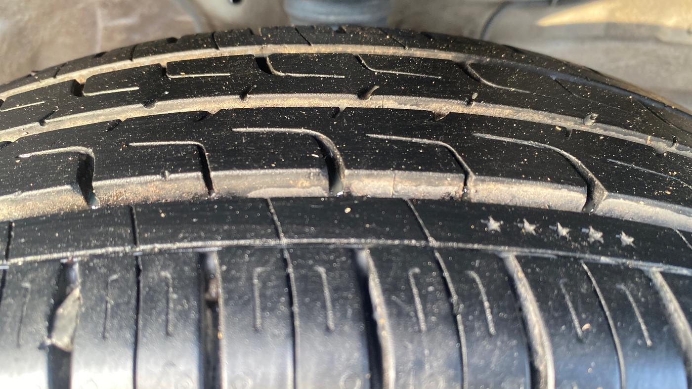 2020 Maruti S PRESSO VXI, Petrol, Manual, 92,003 km, Right Front Tyre Tread