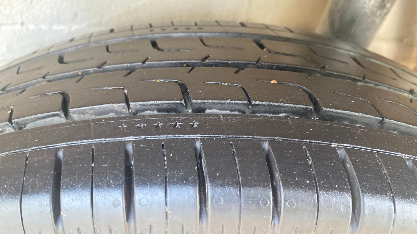 2020 Maruti S PRESSO VXI, Petrol, Manual, 92,003 km, Left Rear Tyre Tread