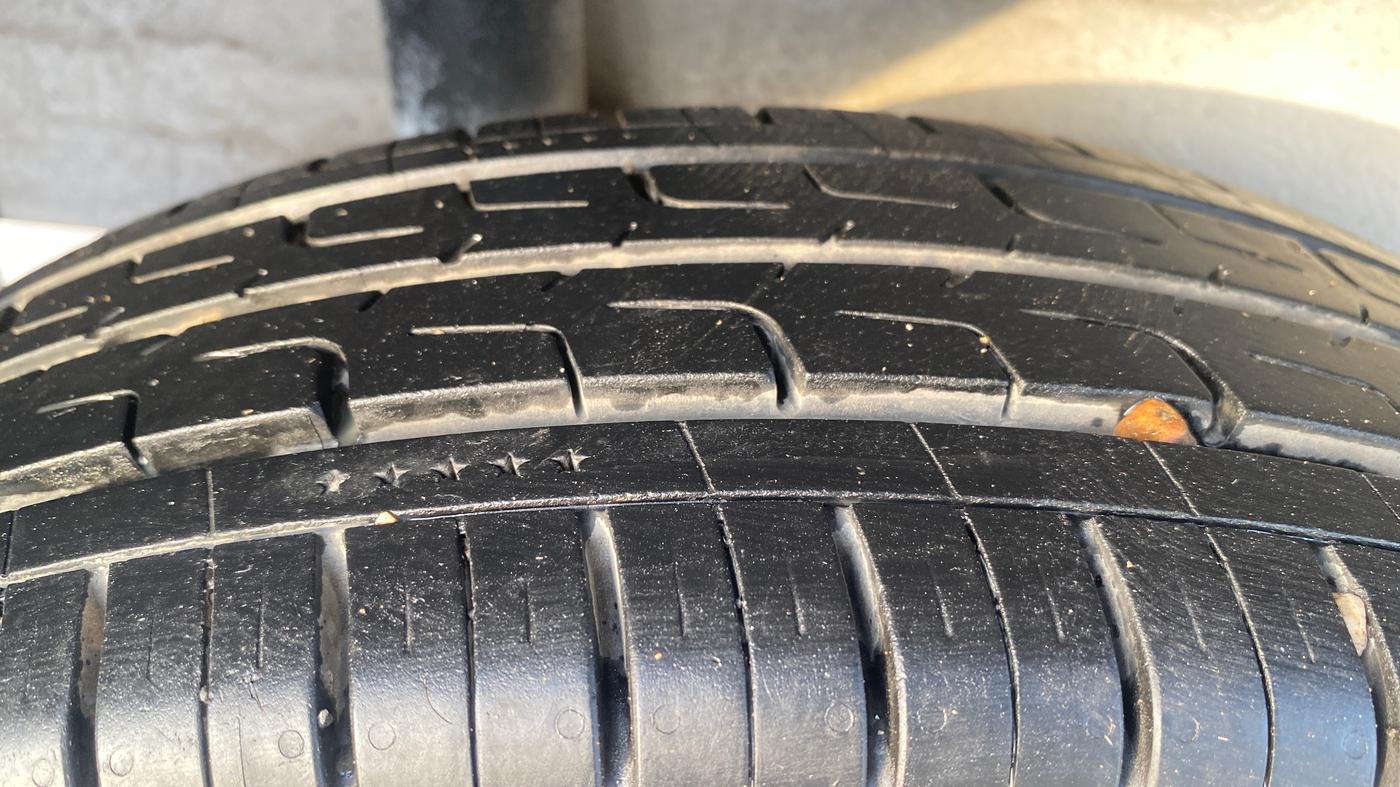 2020 Maruti S PRESSO VXI, Petrol, Manual, 92,003 km, Right Rear Tyre Tread