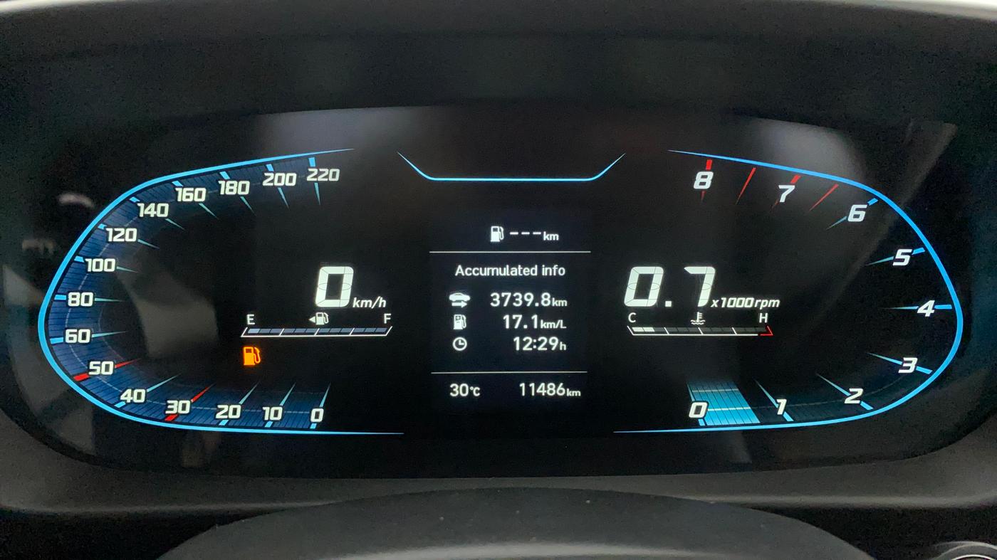 2024 Hyundai NEW I20 ASTA 1.2 MT, Petrol, Manual, 11,486 km, Odometer Image
