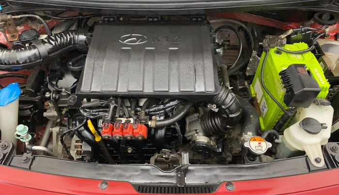 2017 Hyundai Grand i10 SPORTZ (O) 1.2 KAPPA VTVT, CNG, Manual, 63,119 km, Engine View
