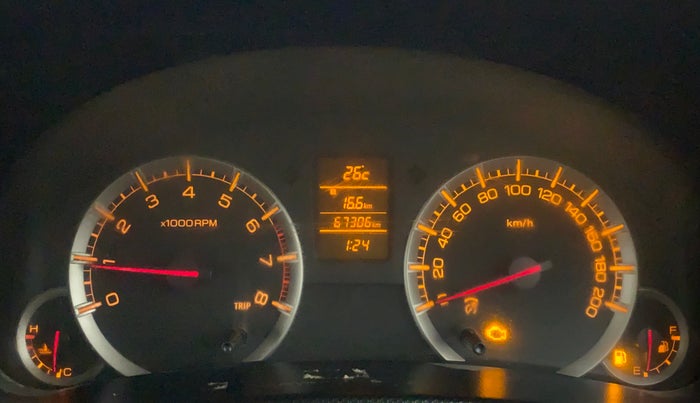 2013 Maruti Swift ZXI, CNG, Manual, 67,305 km, Odometer Image