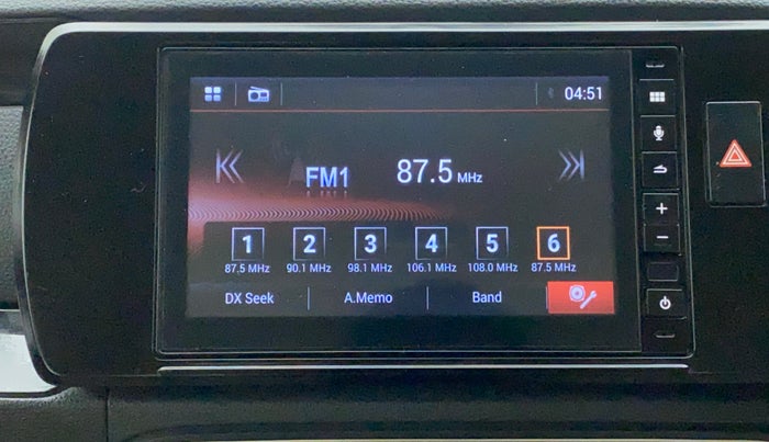 2020 Honda Amaze 1.2L I-VTEC VX, Petrol, Manual, 38,207 km, Infotainment System