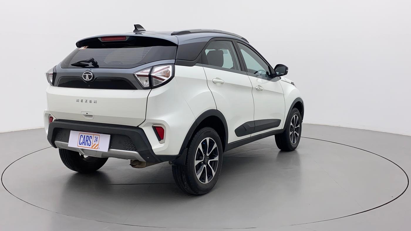2020 Tata NEXON XZA PLUS PETROL DUAL TONE, Petrol, Automatic, 22,834 km, Right Back Diagonal