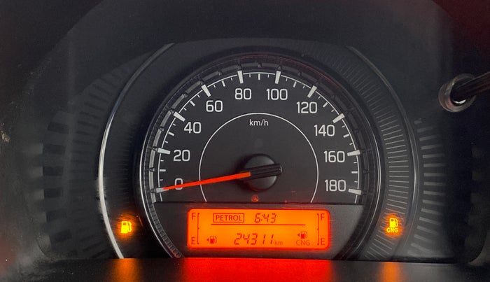 2022 Maruti New Wagon-R VXI CNG 1.0, CNG, Manual, 24,296 km, Odometer Image