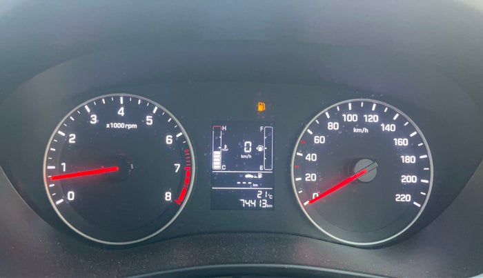 2019 Hyundai Elite i20 SPORTZ PLUS 1.2 DUAL TONE, Petrol, Manual, 74,392 km, Odometer Image