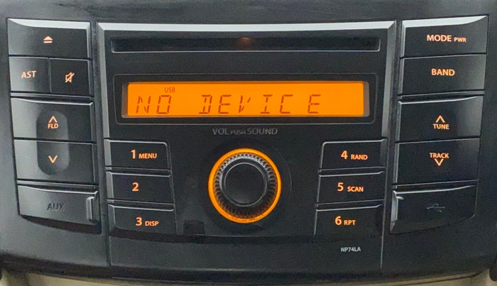 2014 Maruti Swift Dzire VXI, Petrol, Manual, 78,341 km, Infotainment System