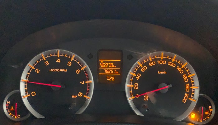 2014 Maruti Swift Dzire VXI, Petrol, Manual, 78,341 km, Odometer Image