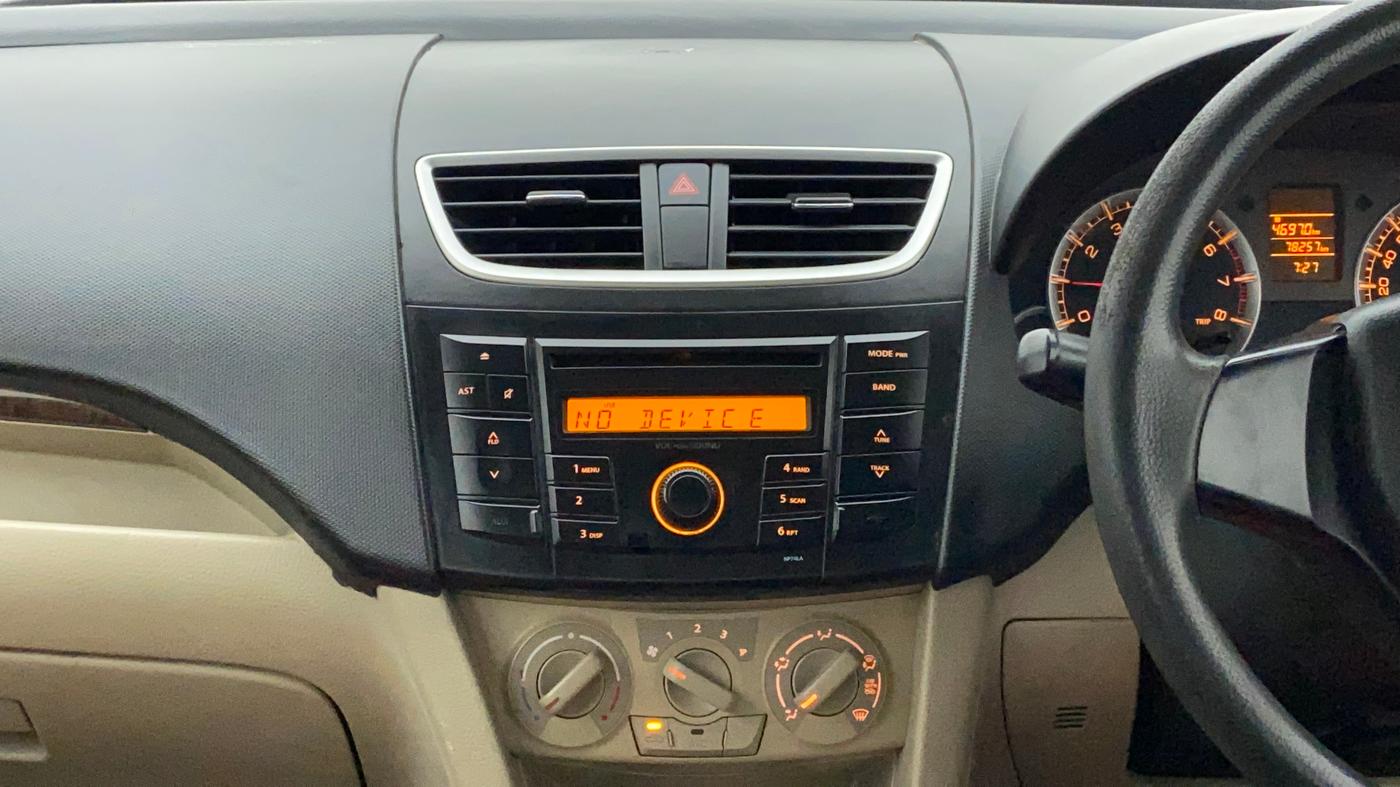 2014 Maruti Swift Dzire VXI, Petrol, Manual, 78,341 km, Air Conditioner