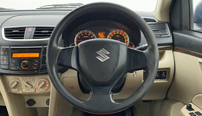 2014 Maruti Swift Dzire VXI, Petrol, Manual, 78,341 km, Steering Wheel Close Up