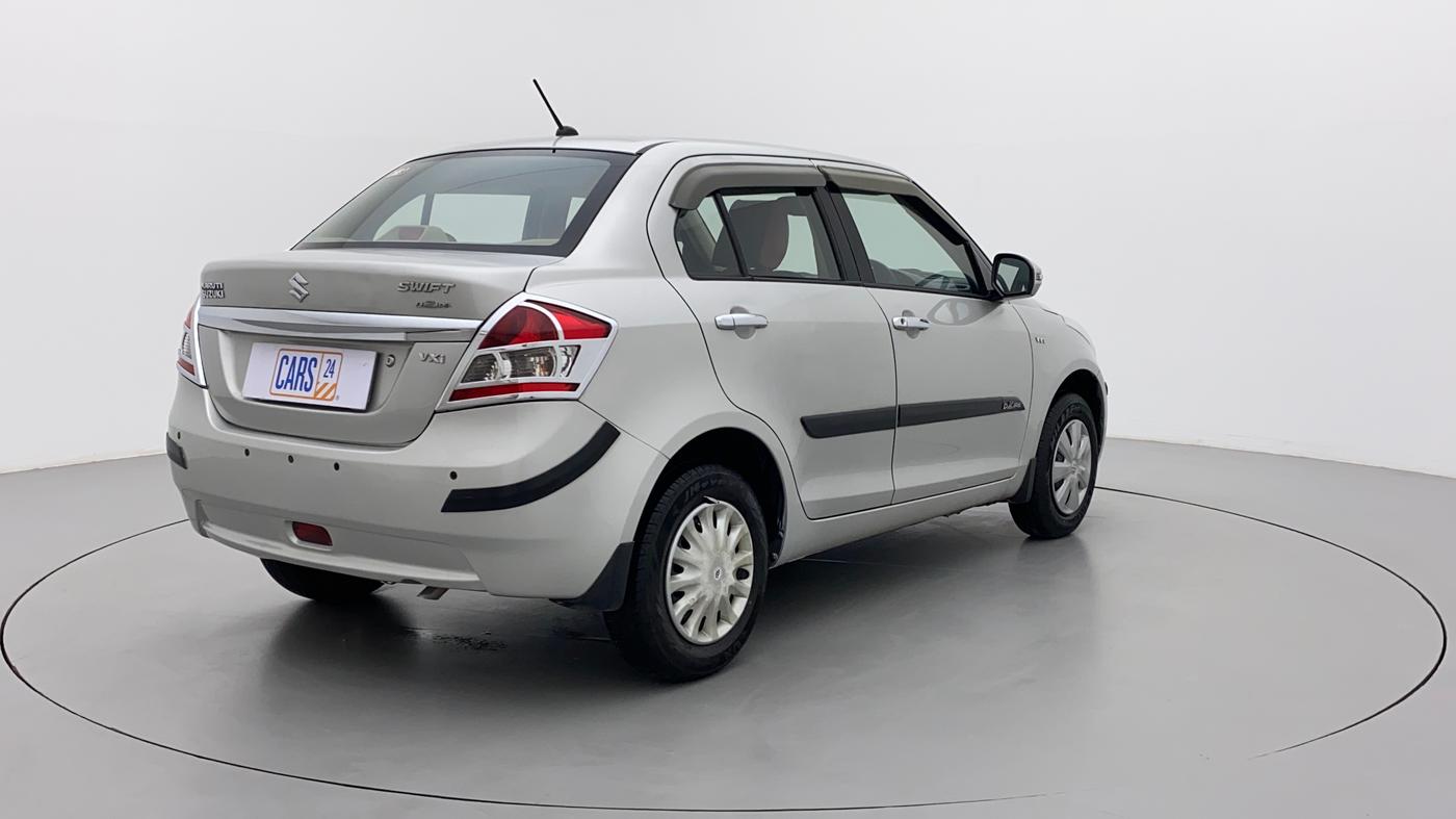 2014 Maruti Swift Dzire VXI, Petrol, Manual, 78,341 km, Right Back Diagonal