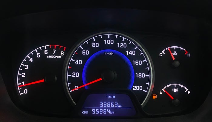 2019 Hyundai Grand i10 SPORTZ 1.2 KAPPA VTVT, Petrol, Manual, 95,881 km, Odometer Image