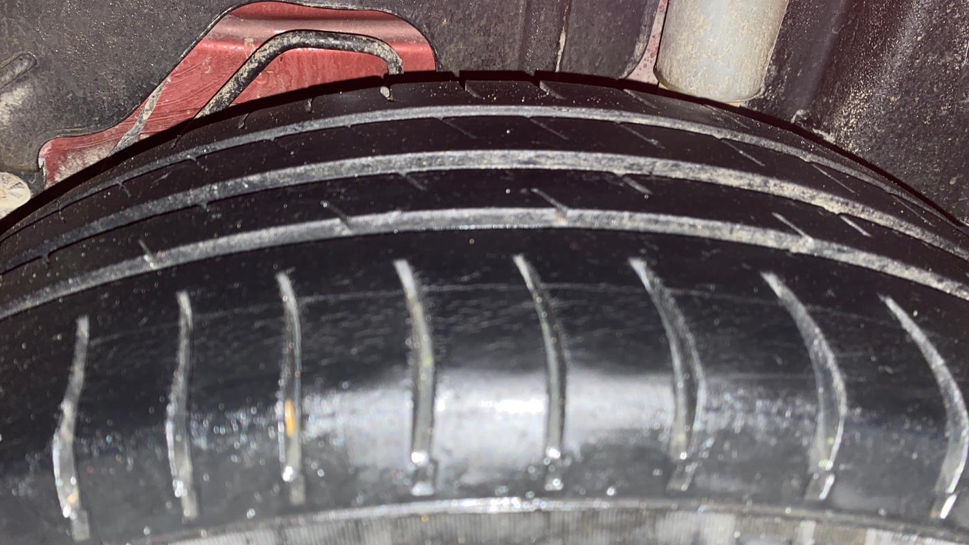 2015 Ford Figo Aspire TITANIUM 1.5 PETROL AT, Petrol, Automatic, 58,722 km, Left Rear Tyre Tread