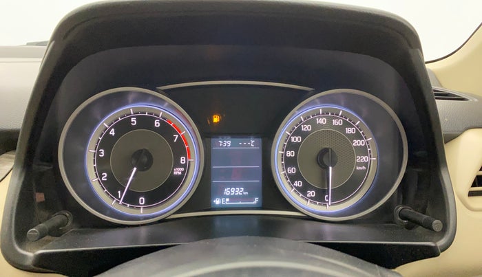 2024 Maruti Dzire VXi, Petrol, Manual, 16,886 km, Odometer Image