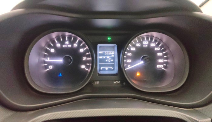 2018 Tata NEXON XM PETROL, Petrol, Manual, 55,956 km, Odometer Image