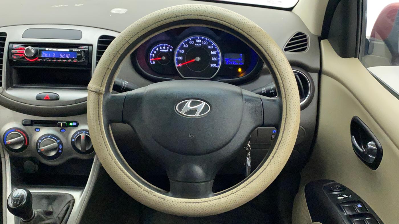 2011 Hyundai i10 MAGNA 1.2, Petrol, Manual, 67,475 km, Steering Wheel Close Up