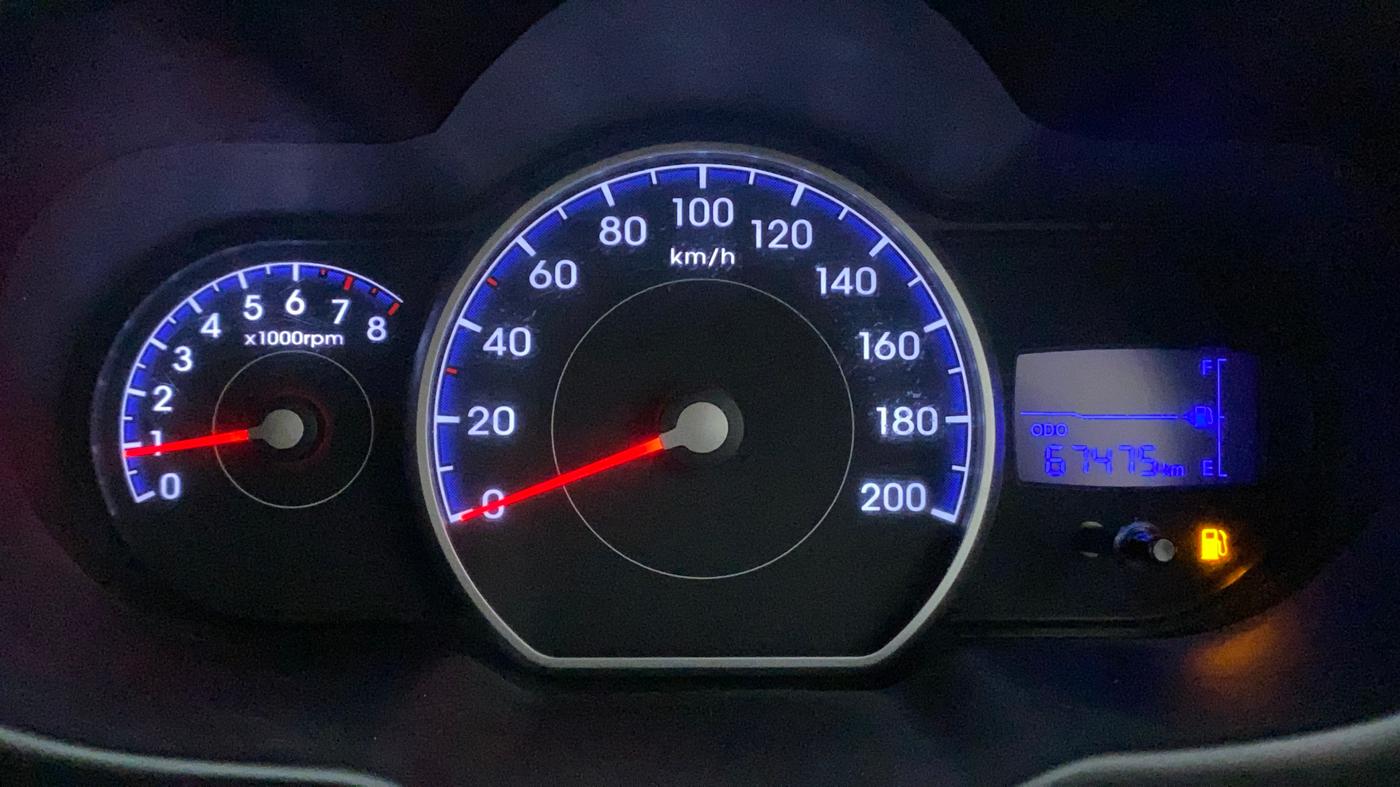 2011 Hyundai i10 MAGNA 1.2, Petrol, Manual, 67,475 km, Odometer Image