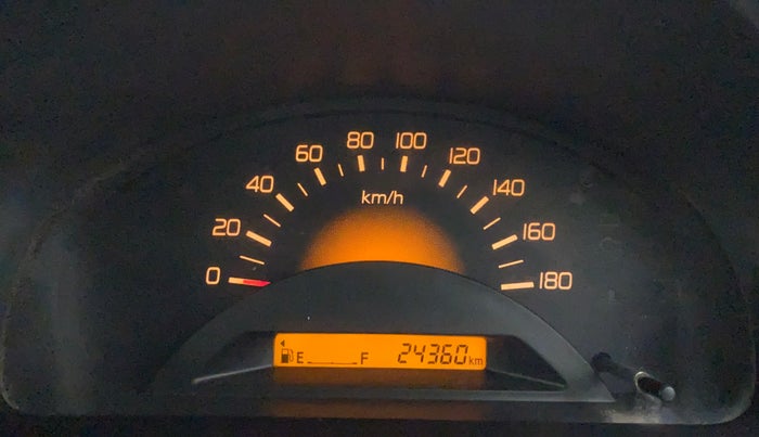 2015 Maruti Wagon R 1.0 LXI, Petrol, Manual, 24,414 km, Odometer Image