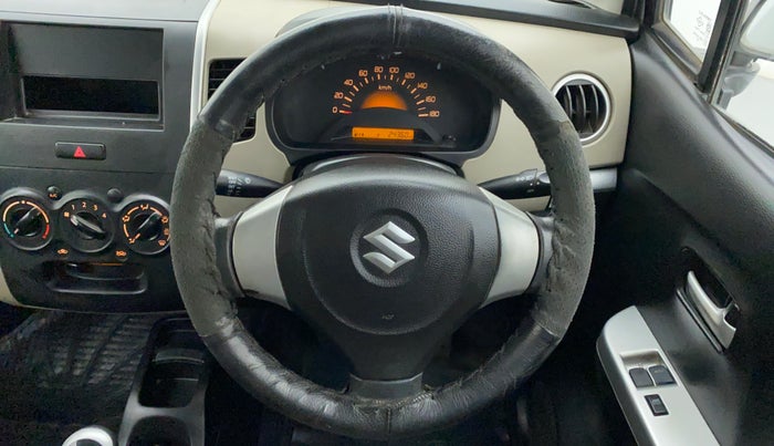 2015 Maruti Wagon R 1.0 LXI, Petrol, Manual, 24,414 km, Steering Wheel Close Up