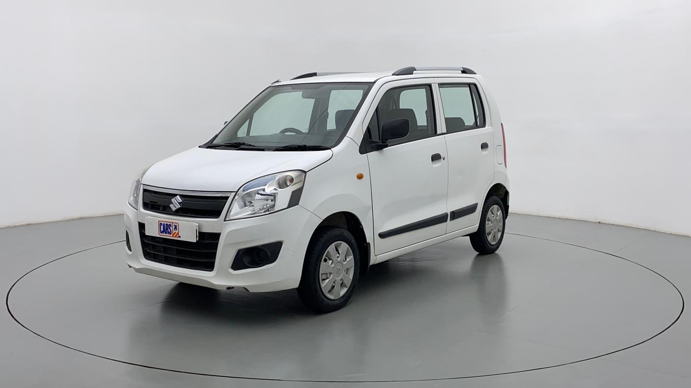 2015 Maruti Wagon R 1.0 LXI, Petrol, Manual, 24,414 km, Left Front Diagonal