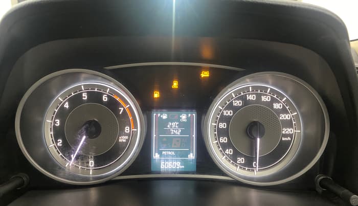 2022 Maruti Dzire ZXI CNG, CNG, Manual, 60,608 km, Odometer Image